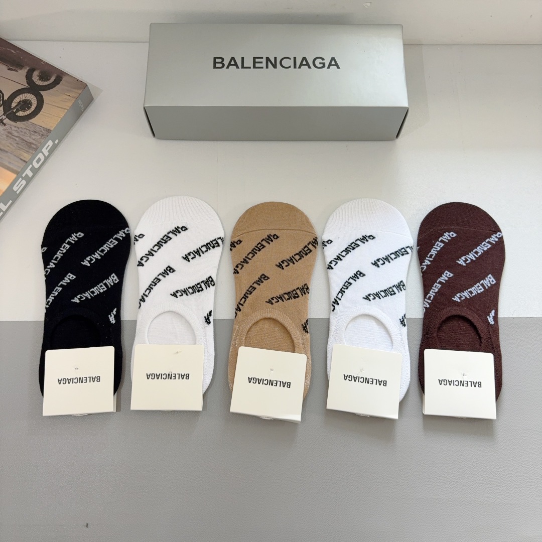 BLCG  Unisex  No - Show Socks  Set YV24071314