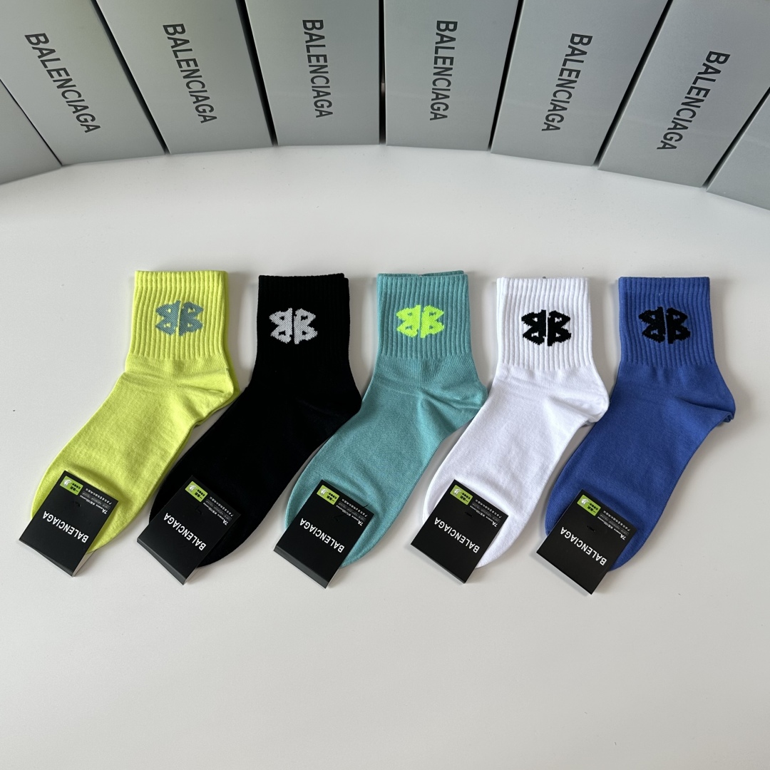 BLCG  Unisex Calf - length socks  Set YV24071313
