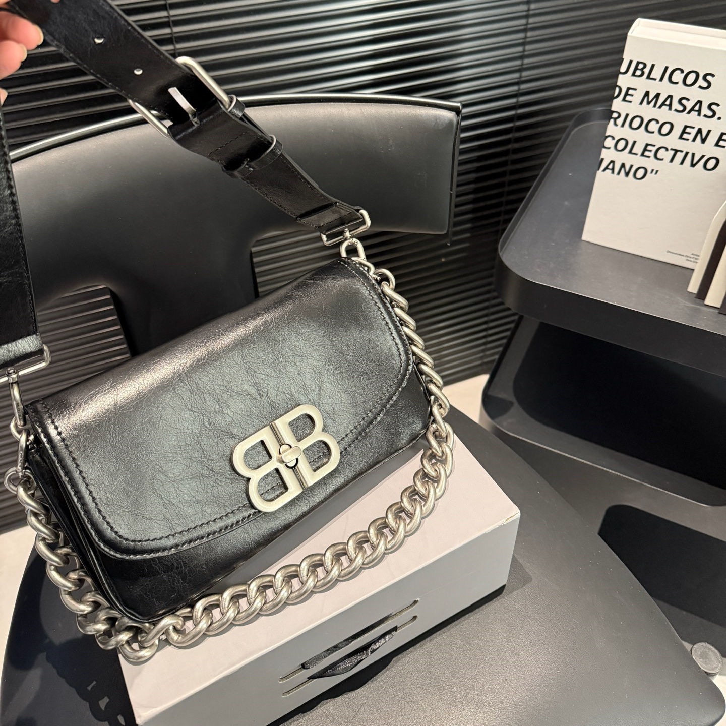 BLCG Classic Top - Grain Leather BB Soft Flap Bag YV24071328