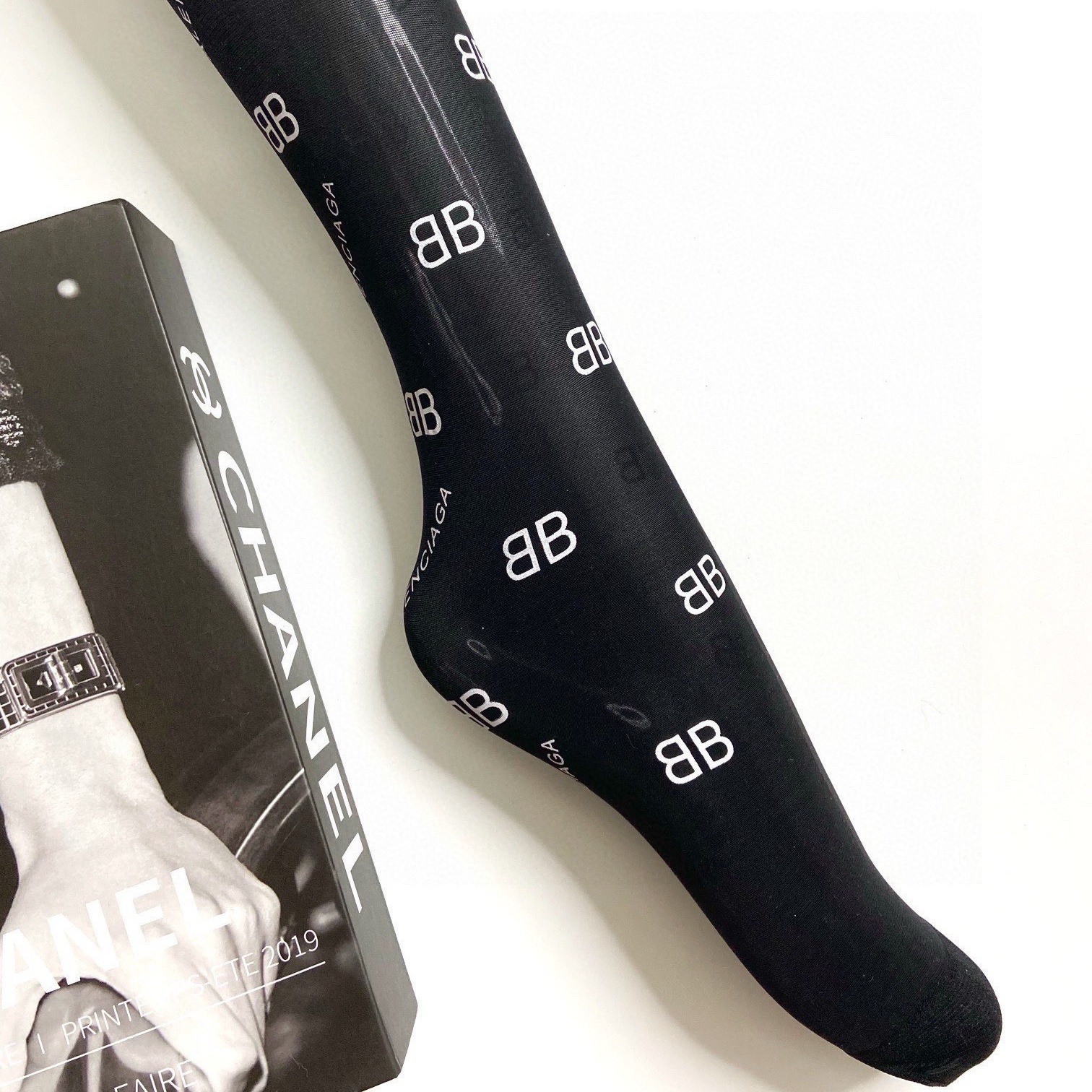 BLCG  Women's Monogram stockings YV24071317