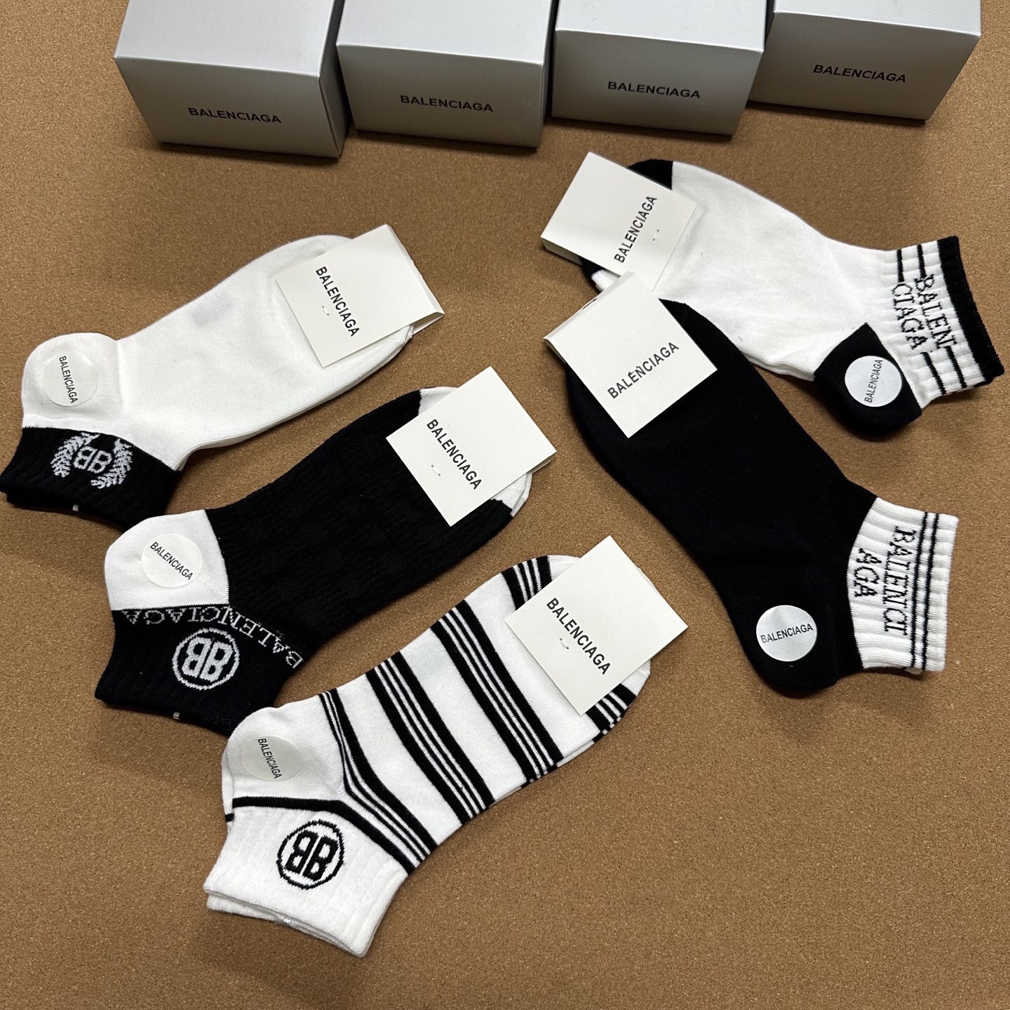 BLCG  Classic Women's Ankle Socks Set YV24071315