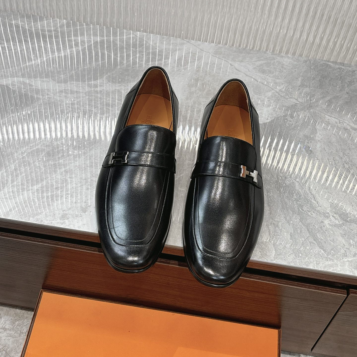 HM Men's Casual Leather Shoes  DD25071346