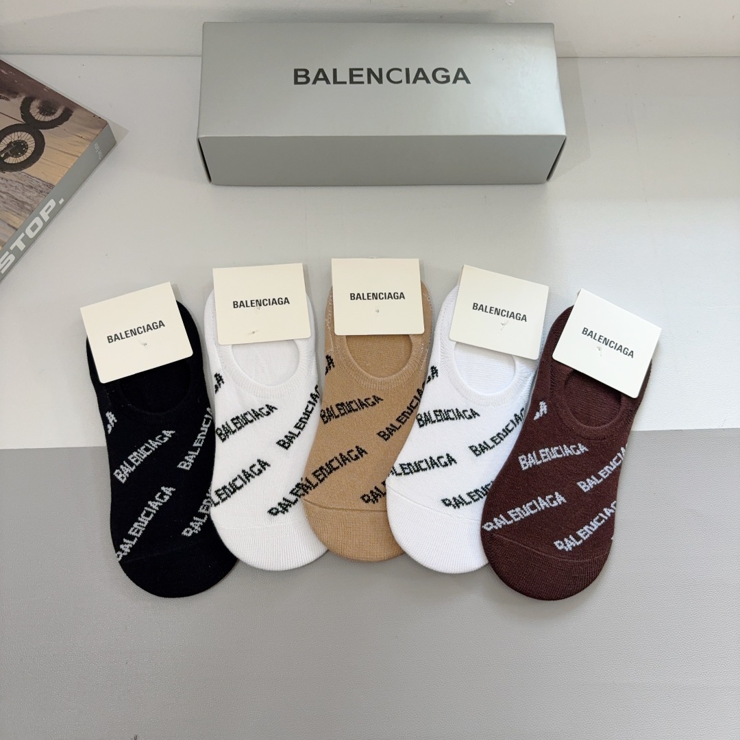 BLCG  Unisex  No - Show Socks  Set YV24071314