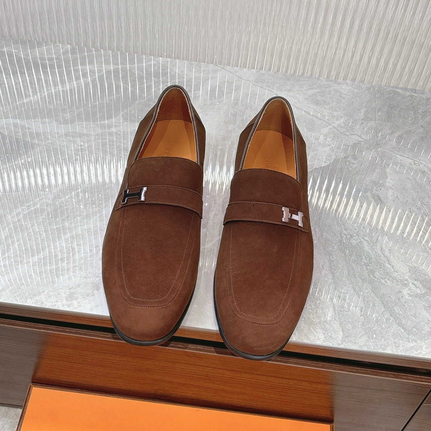 HM Men's Casual Leather Shoes DD25071347