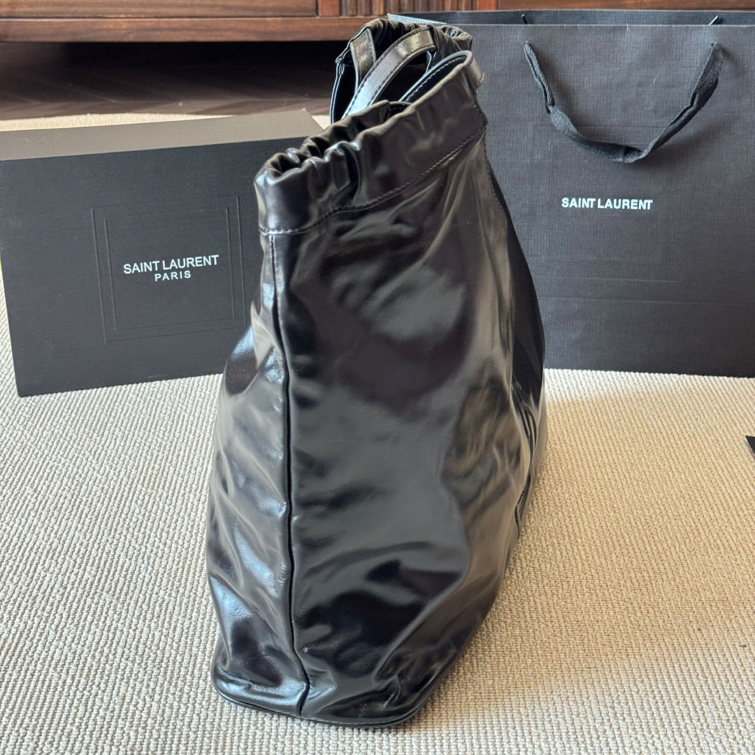 YSL Large Waxed Leather Tote DD25071444