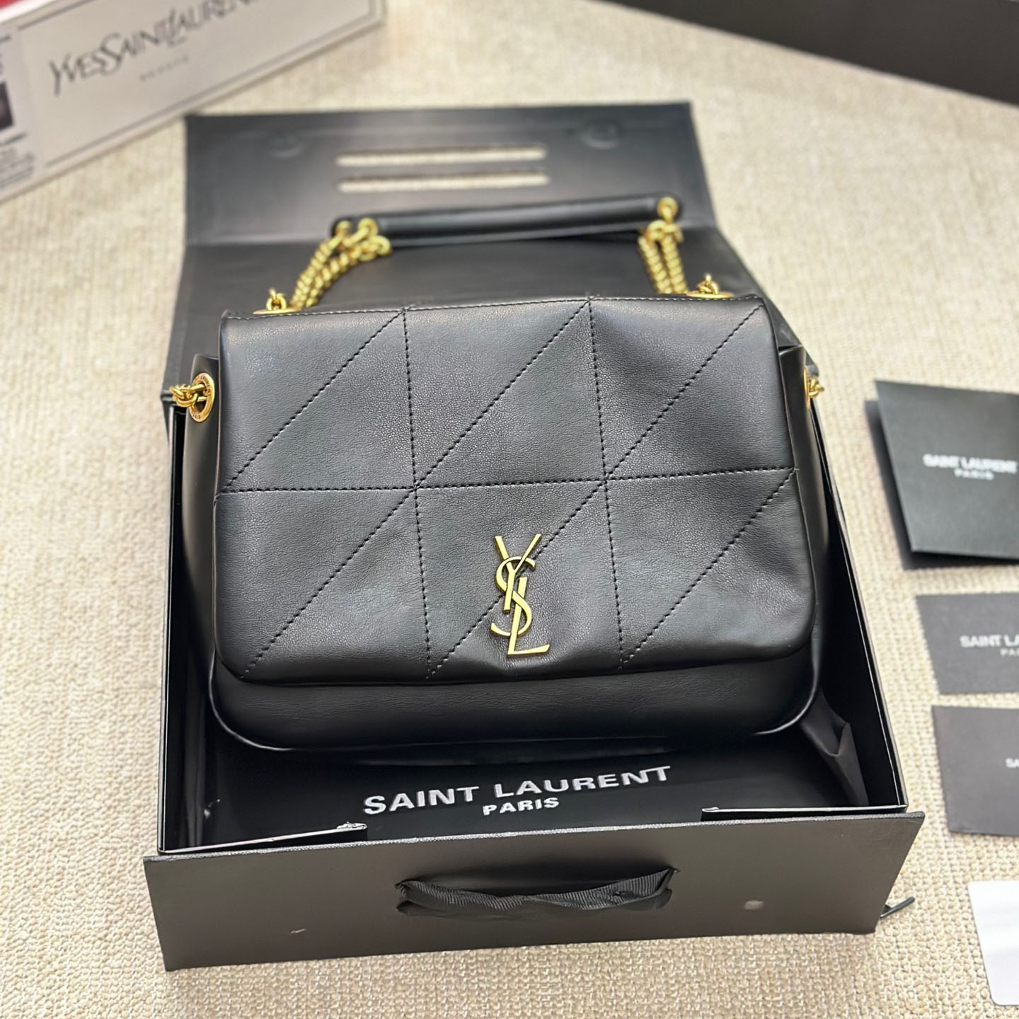 YSL Jamie Quilted Tote Bag DD25071545