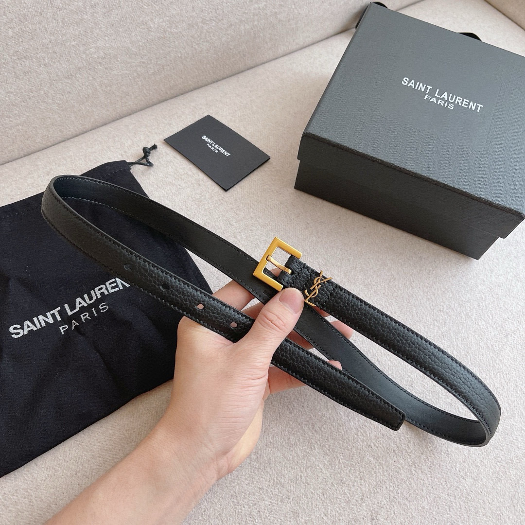 YSL Women's 2.0cm Belt DD25071519