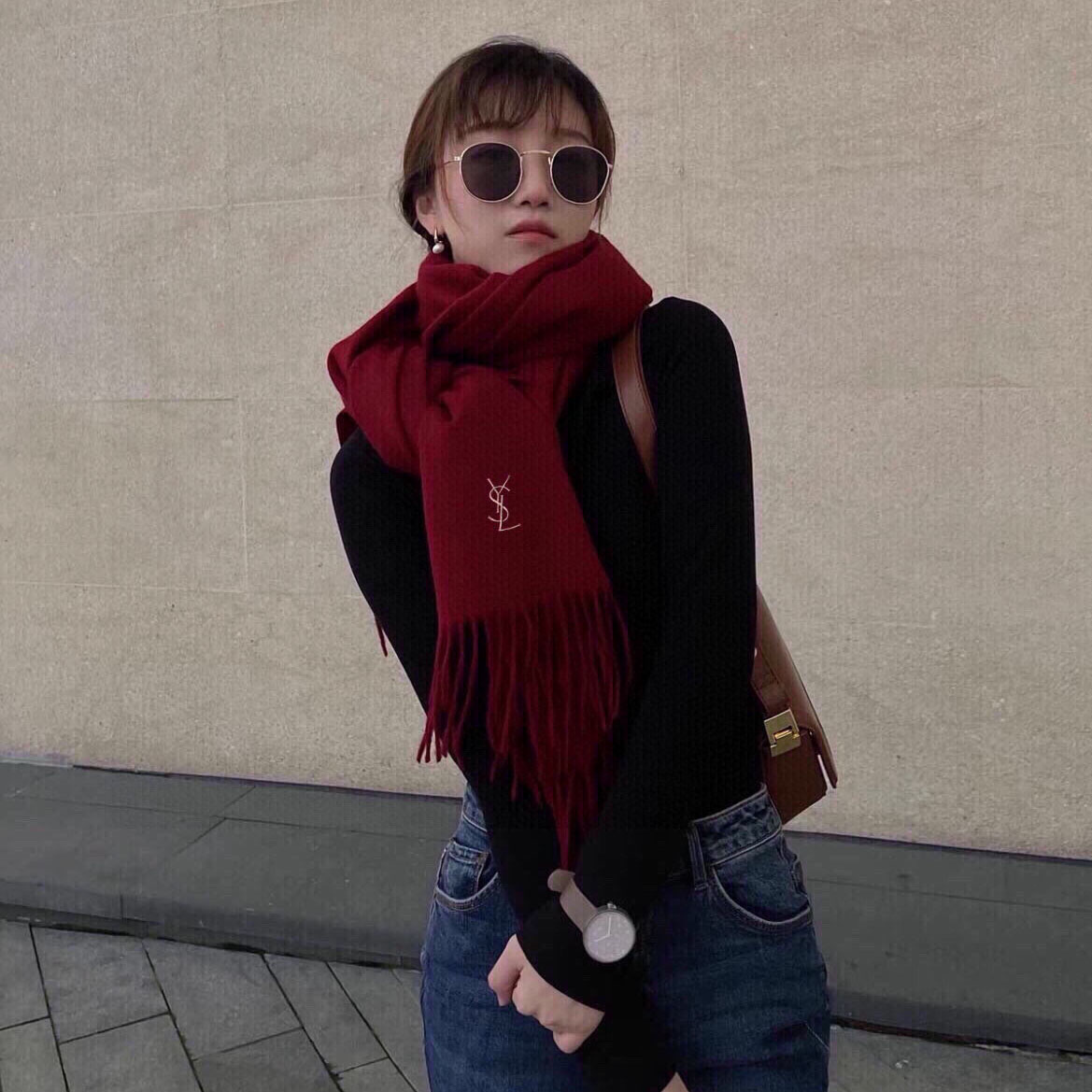 YSL Ladies Scarf DD25071541