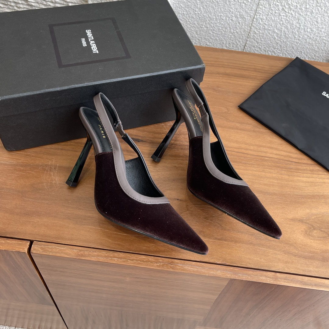 YSL 25 Pointed Stiletto Heels DD25071510