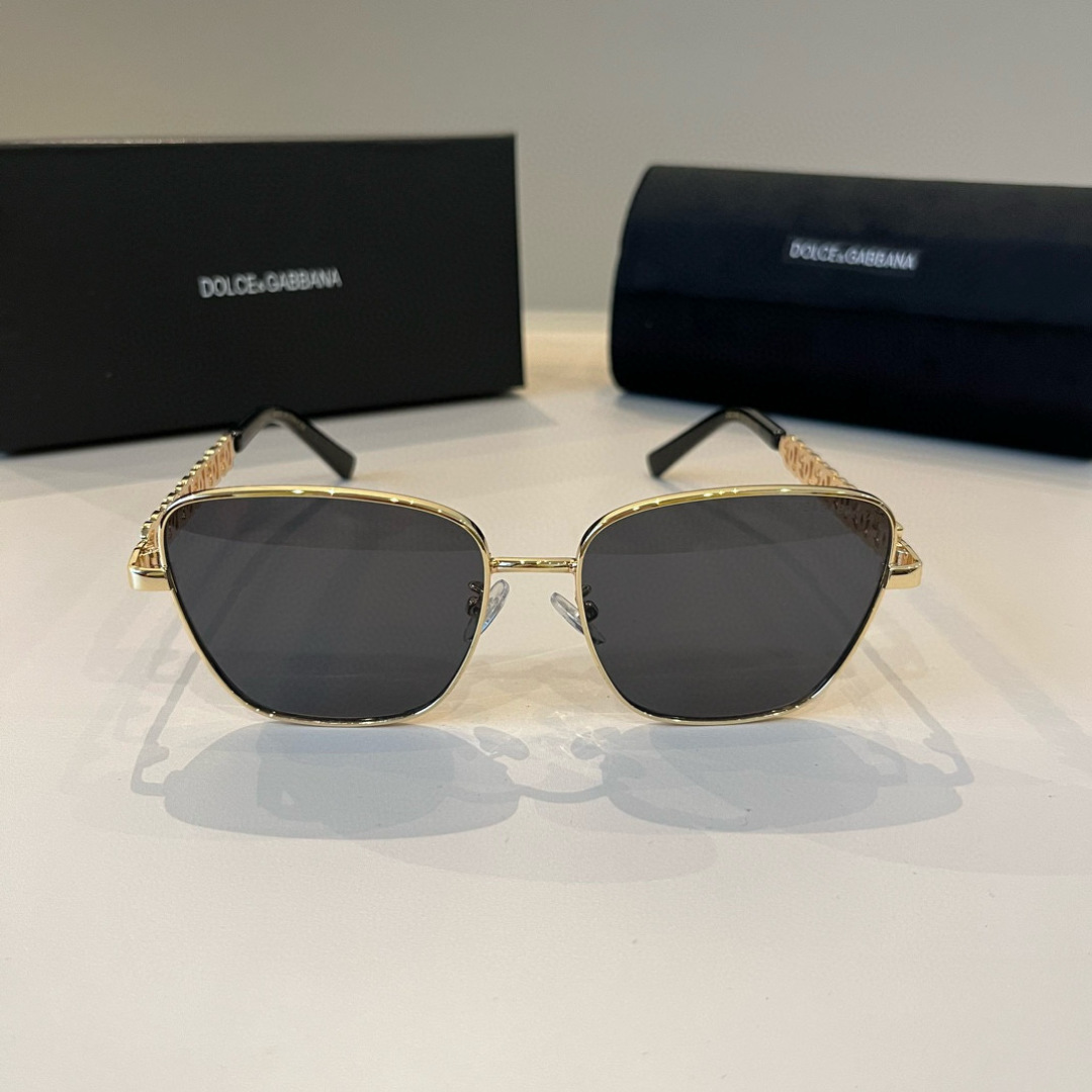 D&G Men's Metal Thin - framed Sunglasses YV24071624