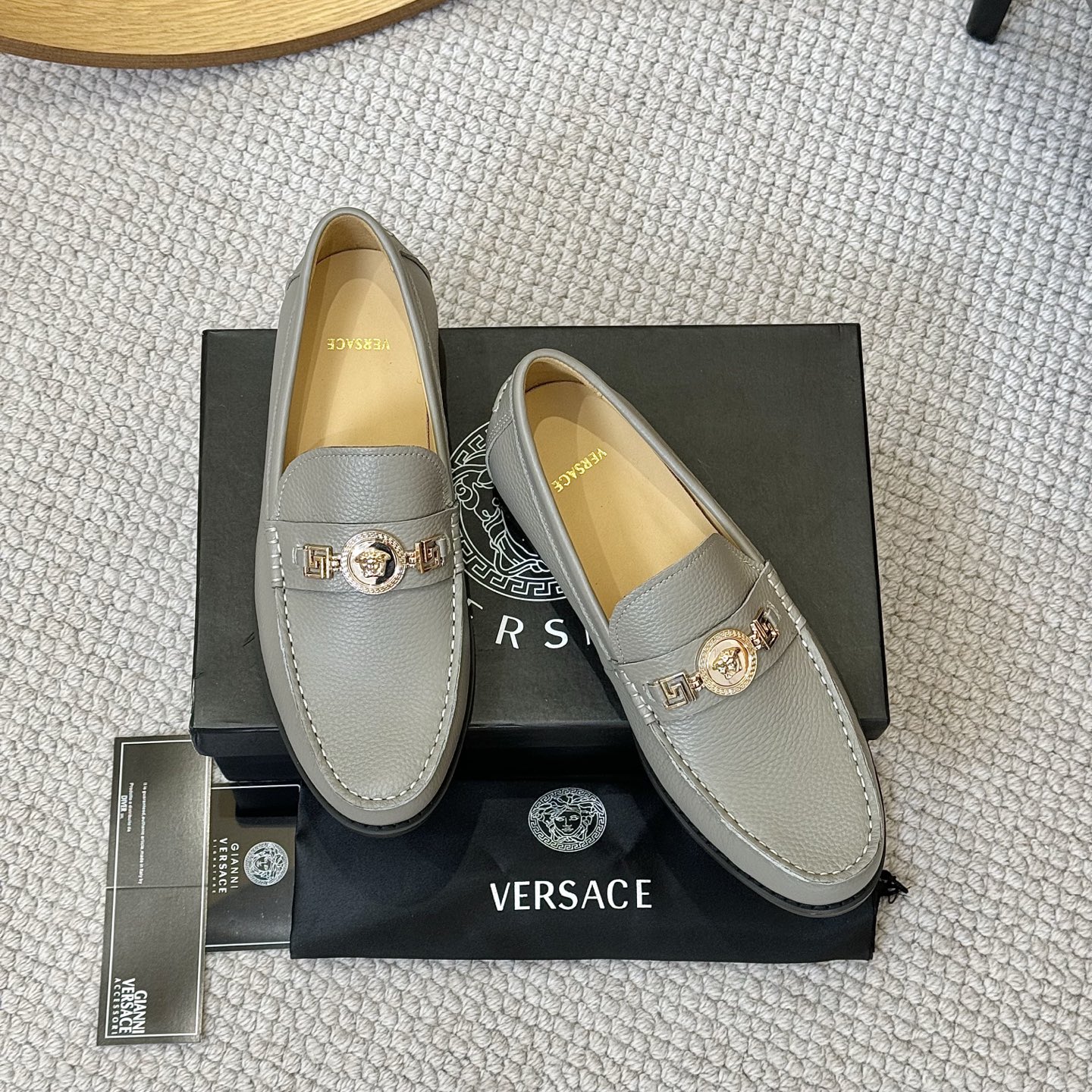 Vs Men's Grey Loafers DD25071623