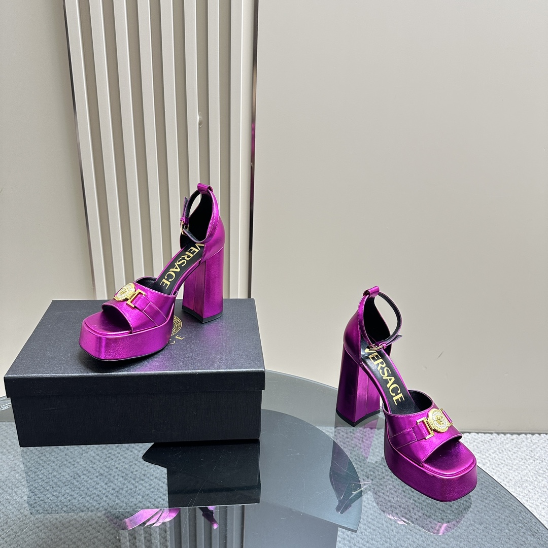 Vs 25New Pink-PP Block Heel High Heels DD25071646