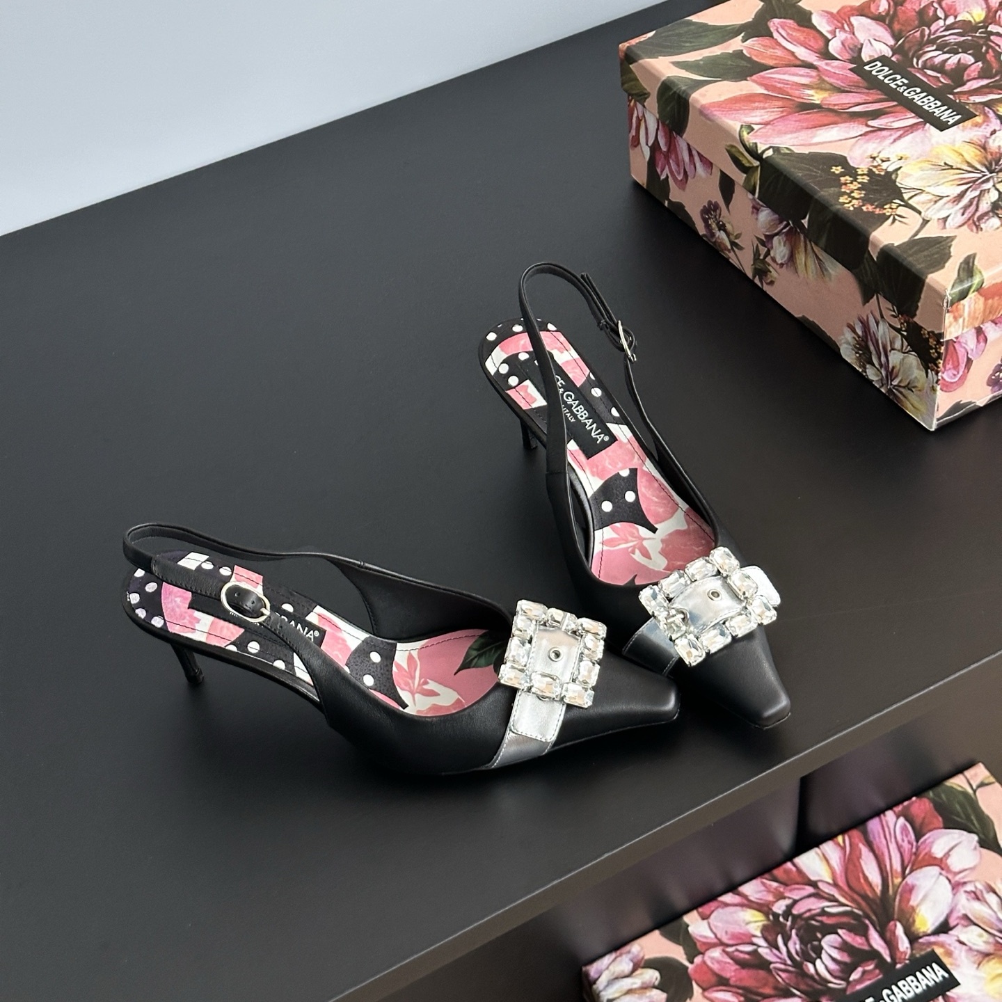 D&G Silk Series Sling - Back Heels  YV24071703