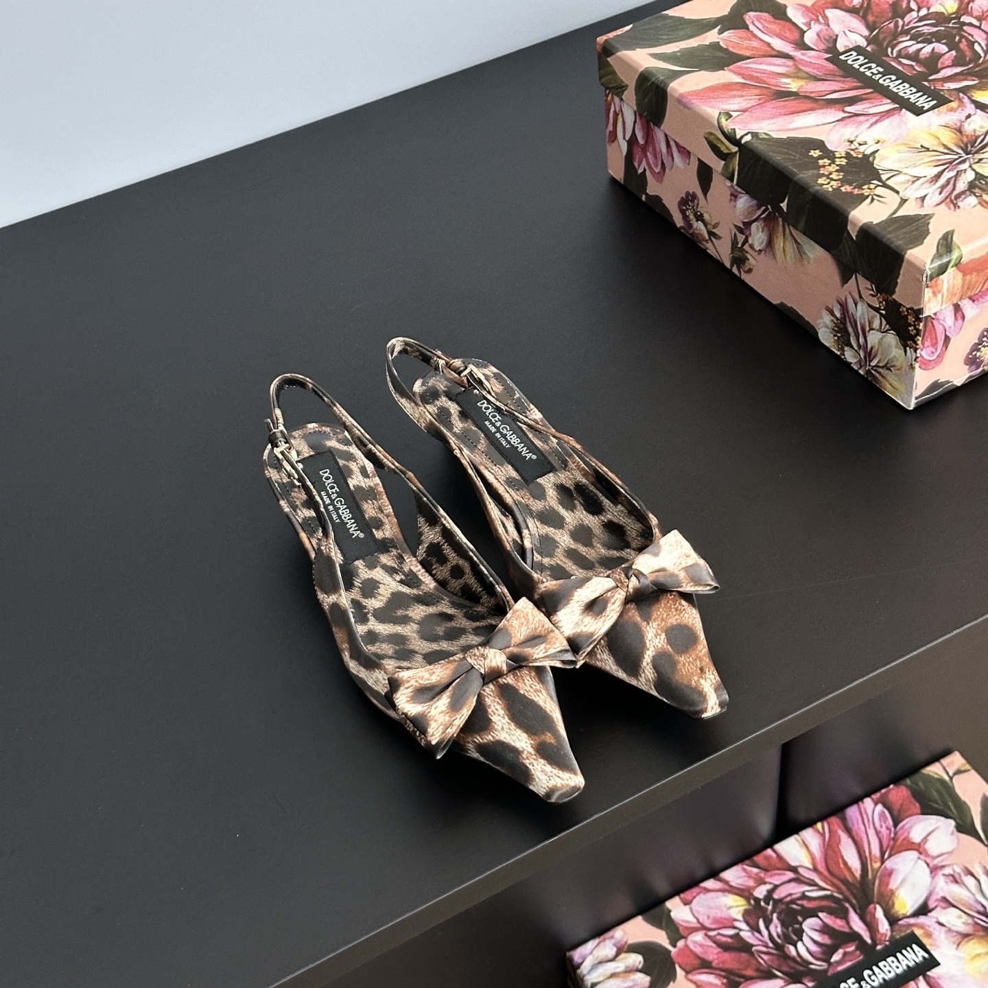 D&G Silk series sling - back heels  YV24071704