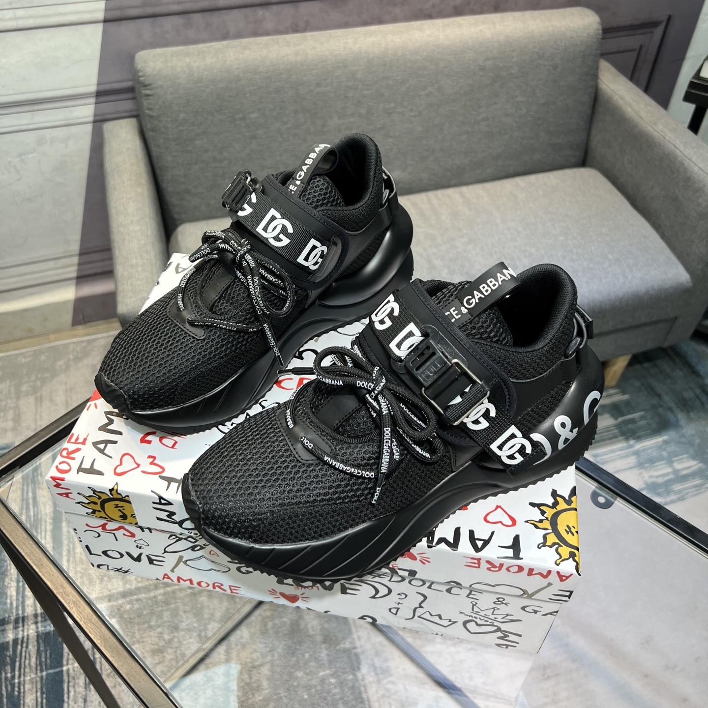 D&G Men's Stylish Sneakers YV24071701