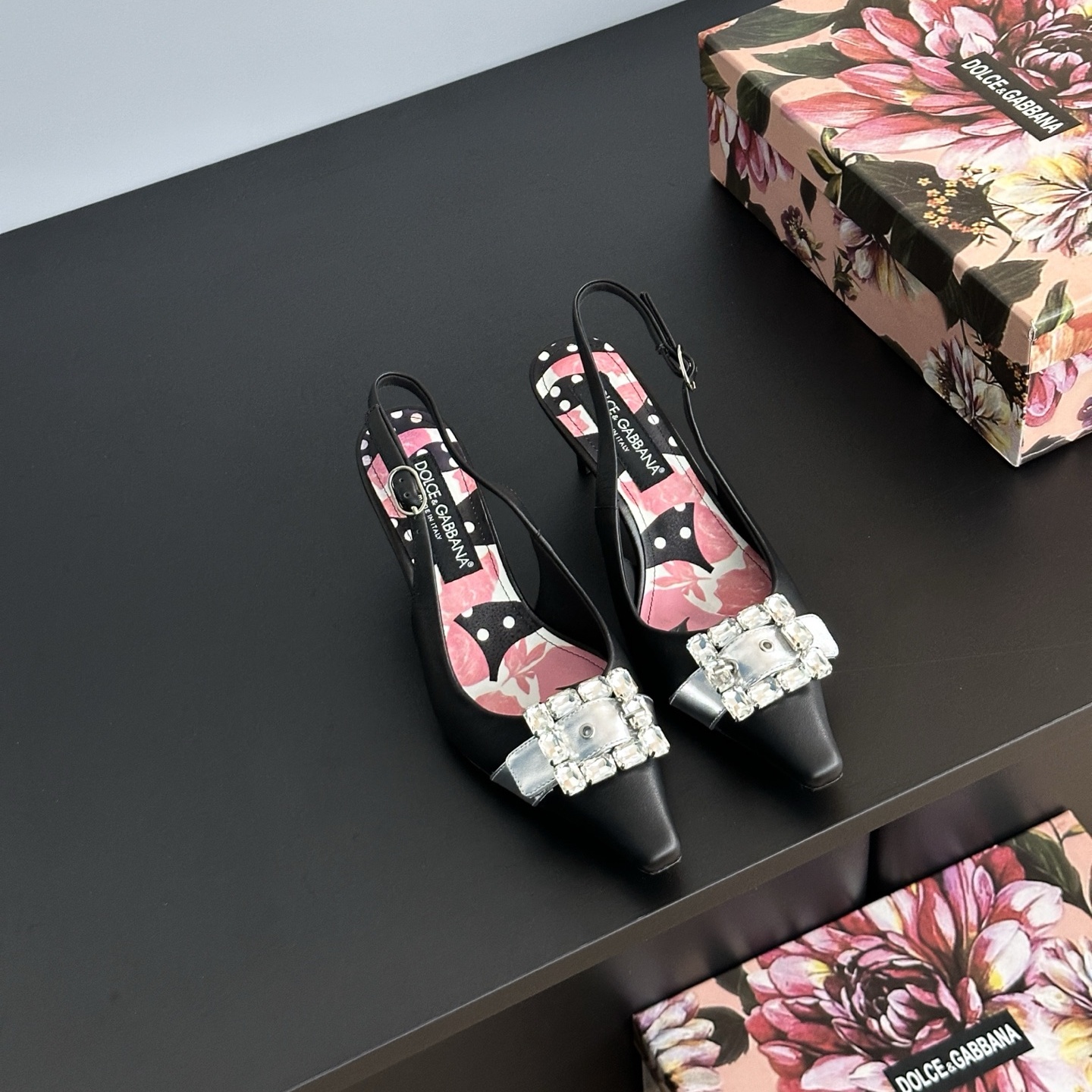 D&G Silk Series Sling - Back Heels  YV24071703