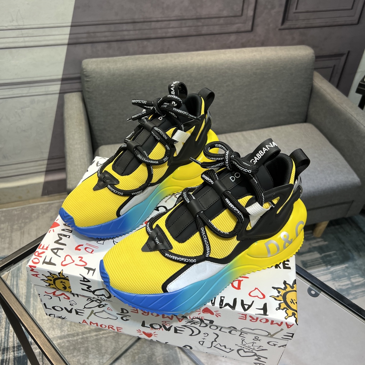 D&G Men's Stylish Sneakers YV24071702