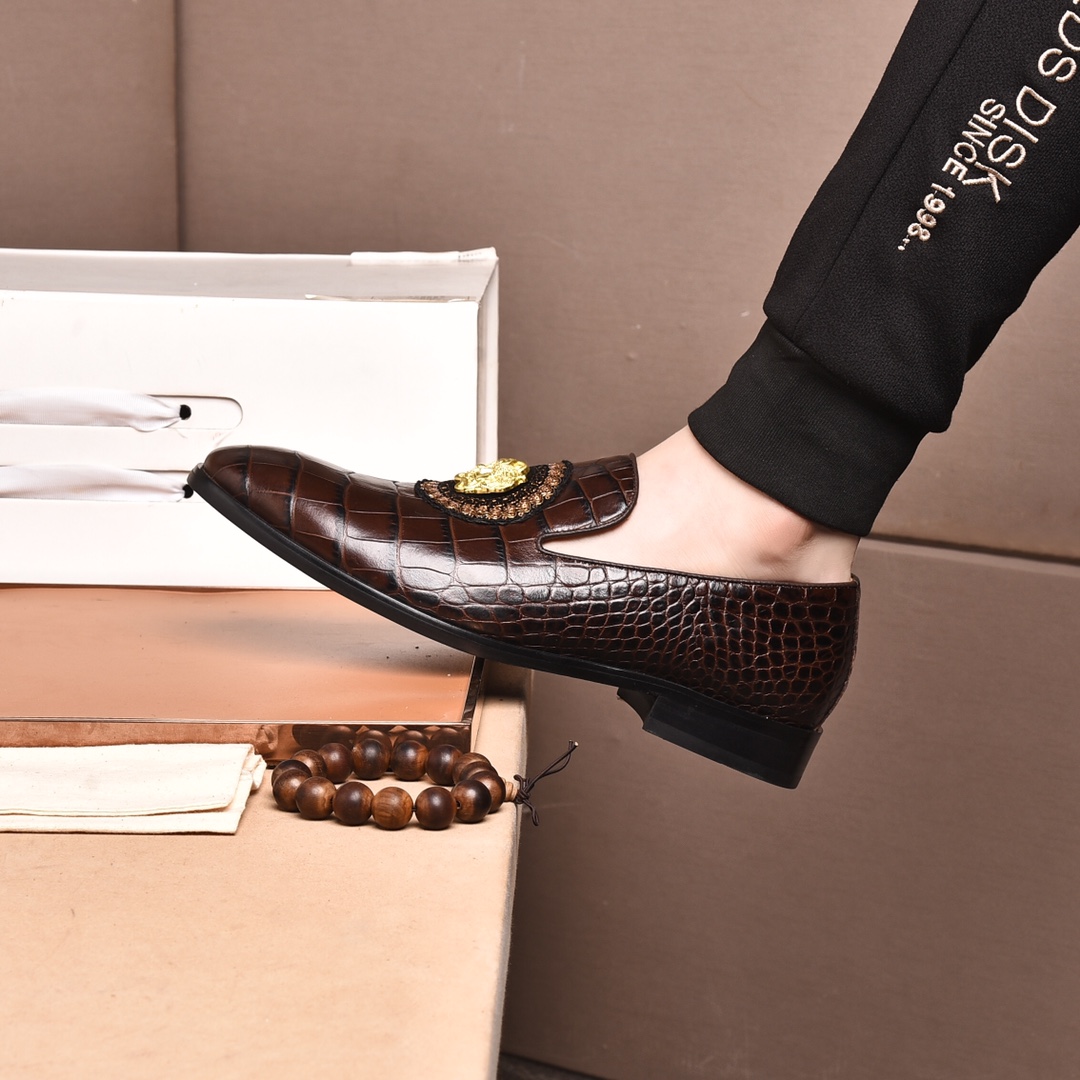 Vs Men's Fashion Casual Leather Shoes DD25071715