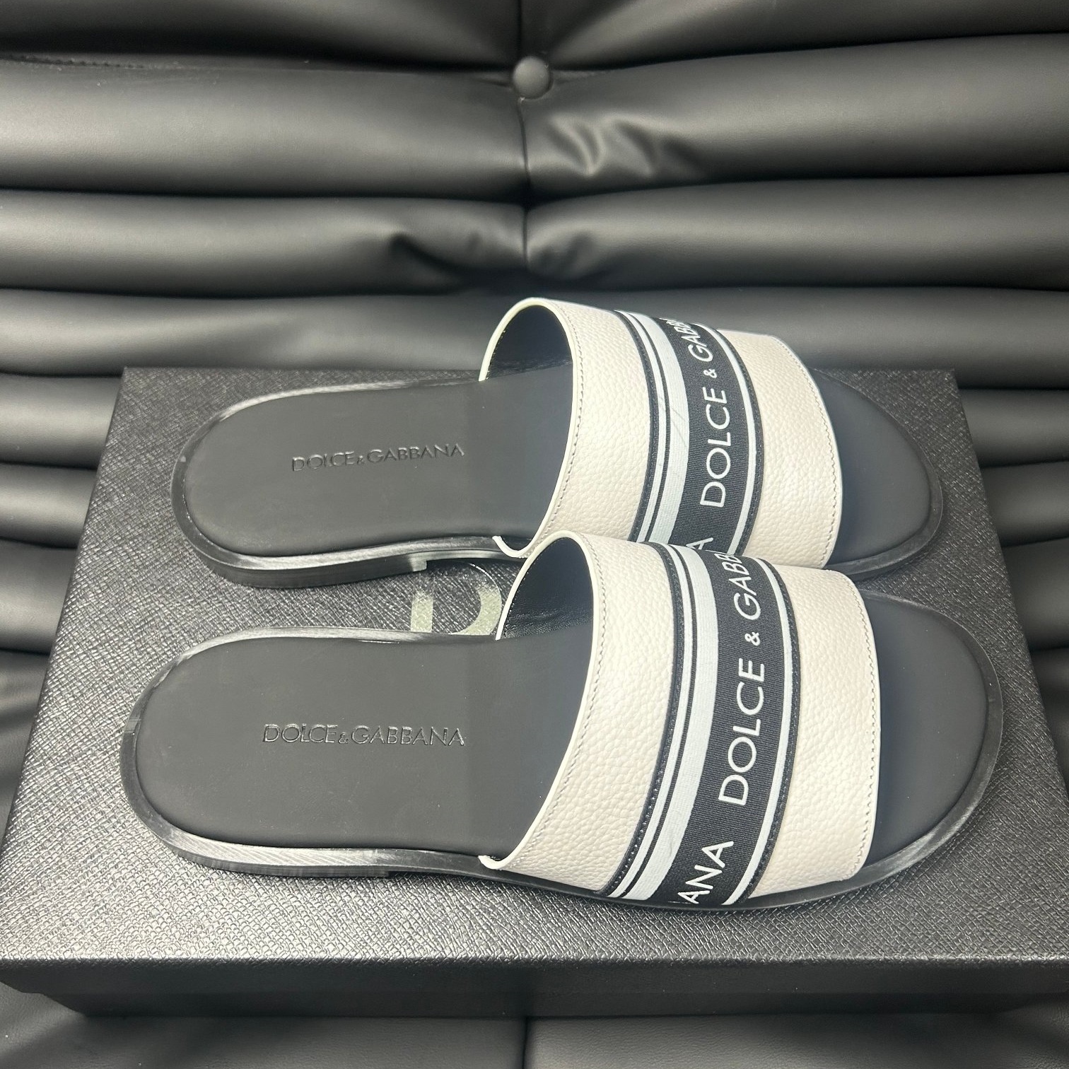 D&G Men's Logo Slides beach slippers YV24071716