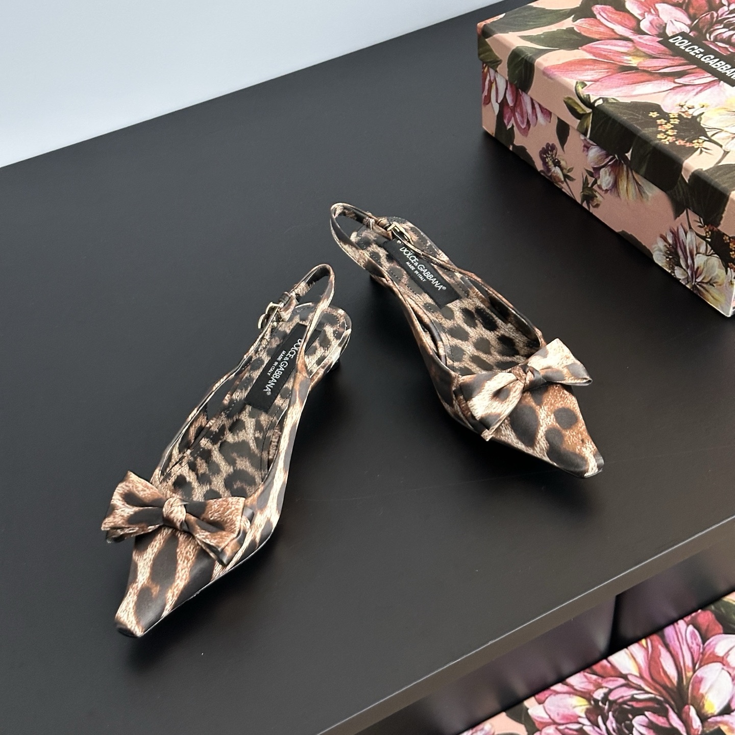 D&G Silk series sling - back heels  YV24071704