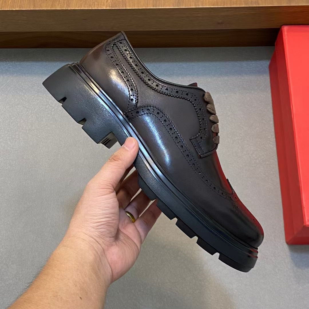 SF Men's Fashion Leather Shoes DD25071865