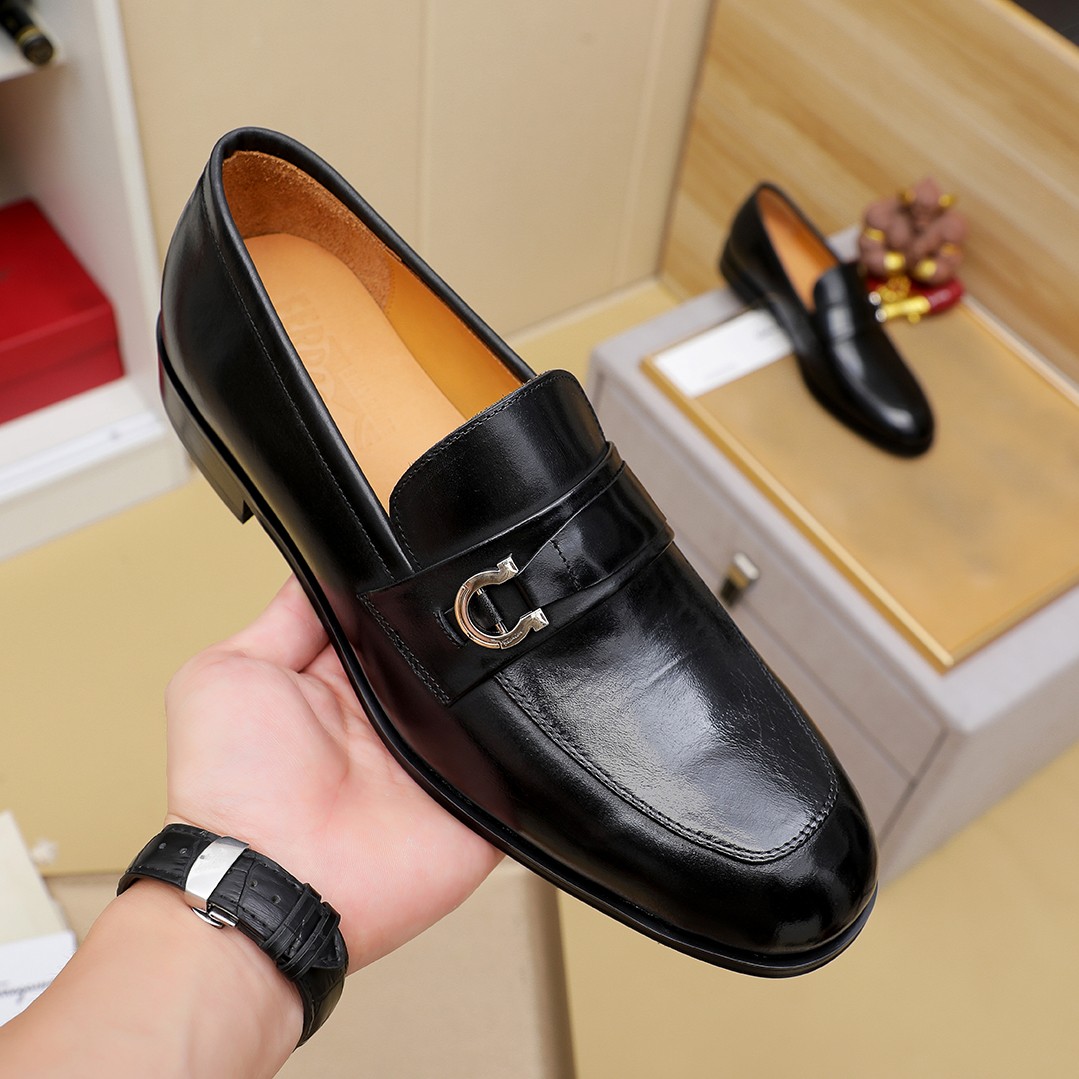 SF Business Casual Leather Shoes DD25071845