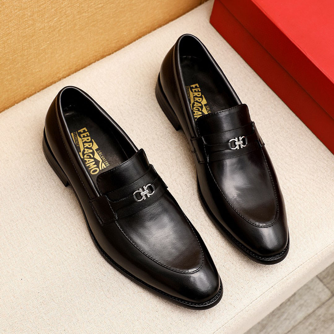 SF Men's Business Leather Shoes DD25071836