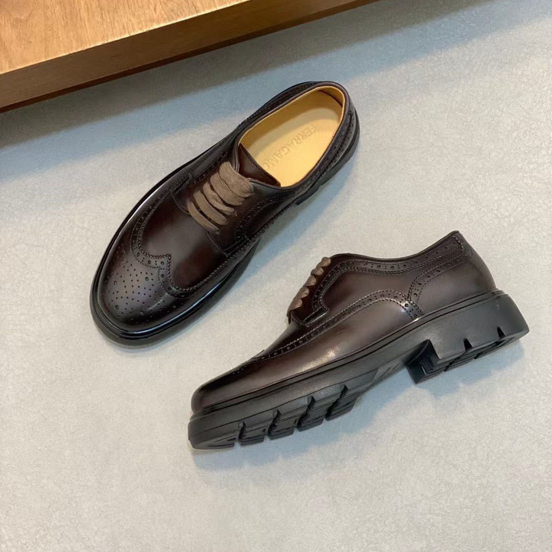 SF Men's Fashion Leather Shoes DD25071865