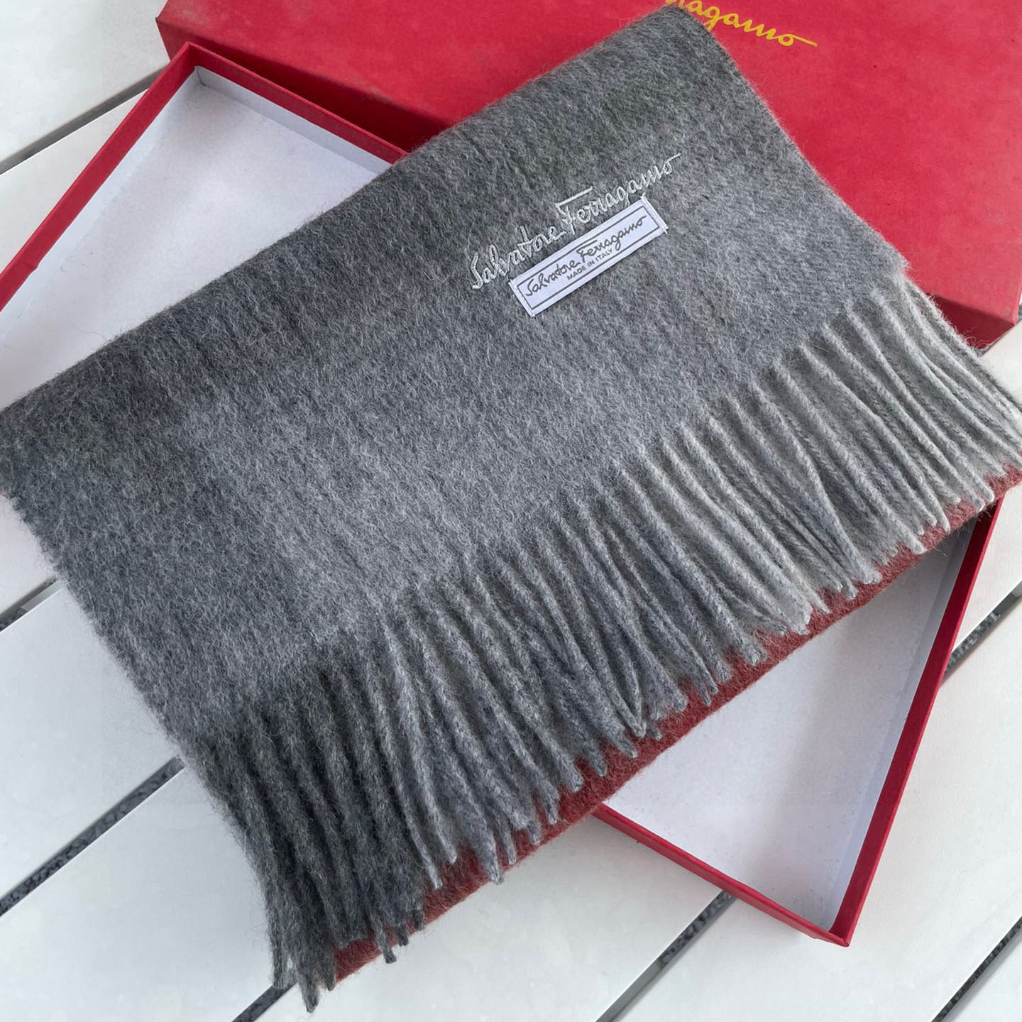 SF Stripe Gradient Scarf DD25071872