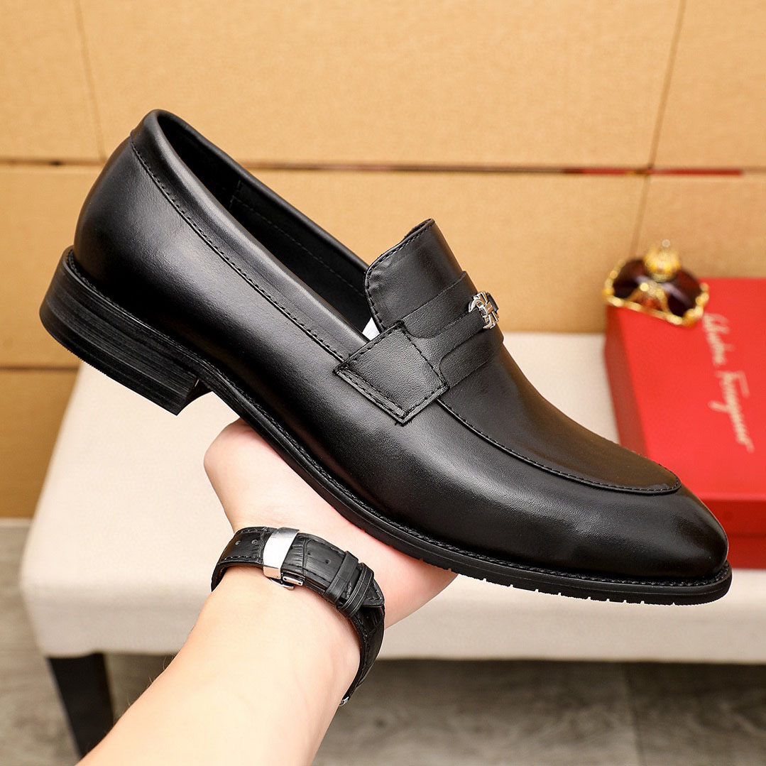 SF Men's Business Leather Shoes DD25071836