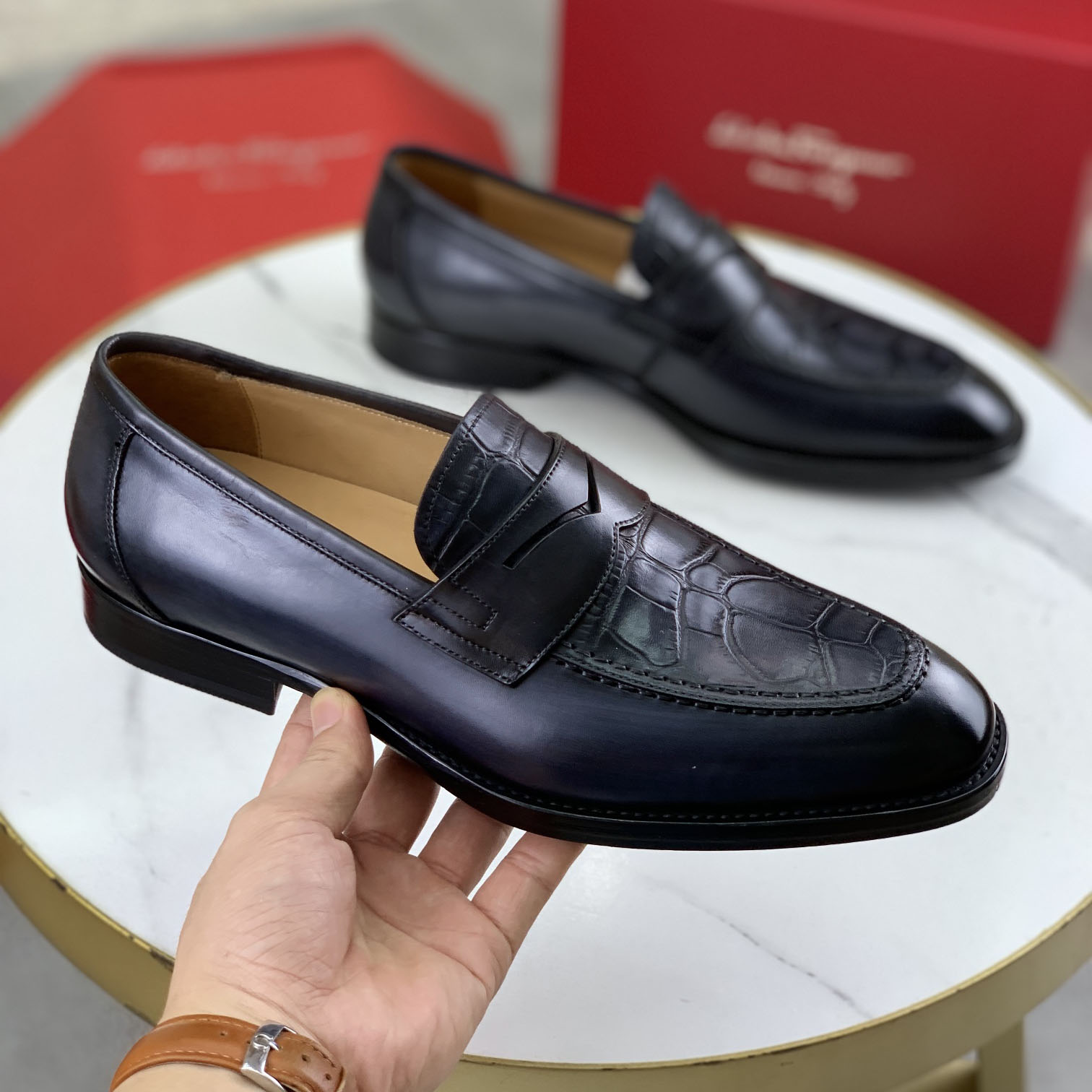 SF Business Formal Leather Shoes DD25071863