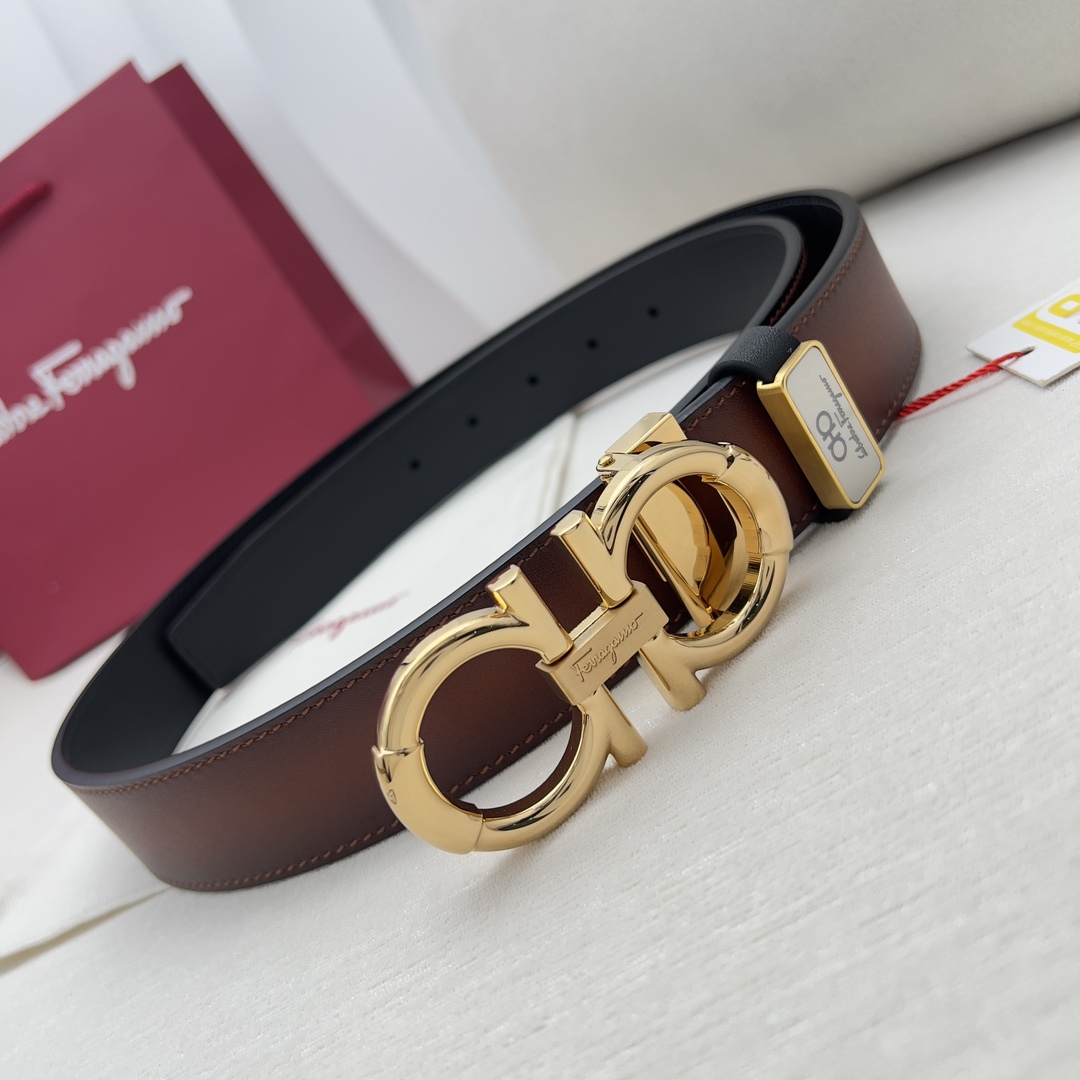 SF Men's Classic Brown Belt DD25071809