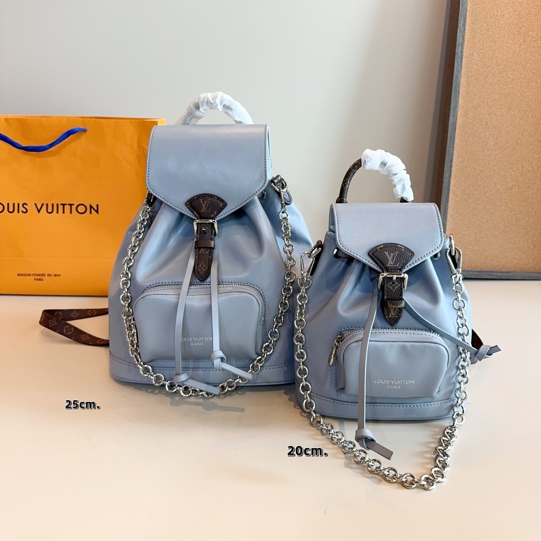 LV Montsouris Black Warrior Backpack YV24072026