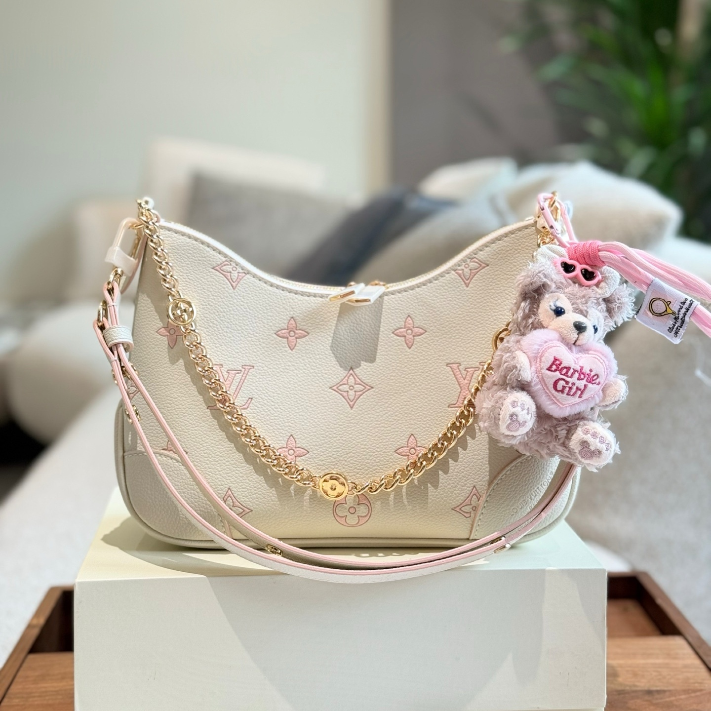 LV Monogram Crossbody Bag with Charm YV24072031