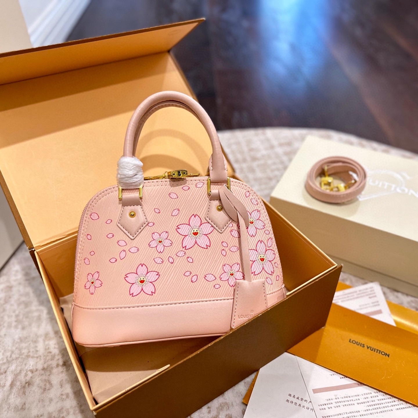 LV×TM Cherry Blossom Pattern Alma Bag YV24072029