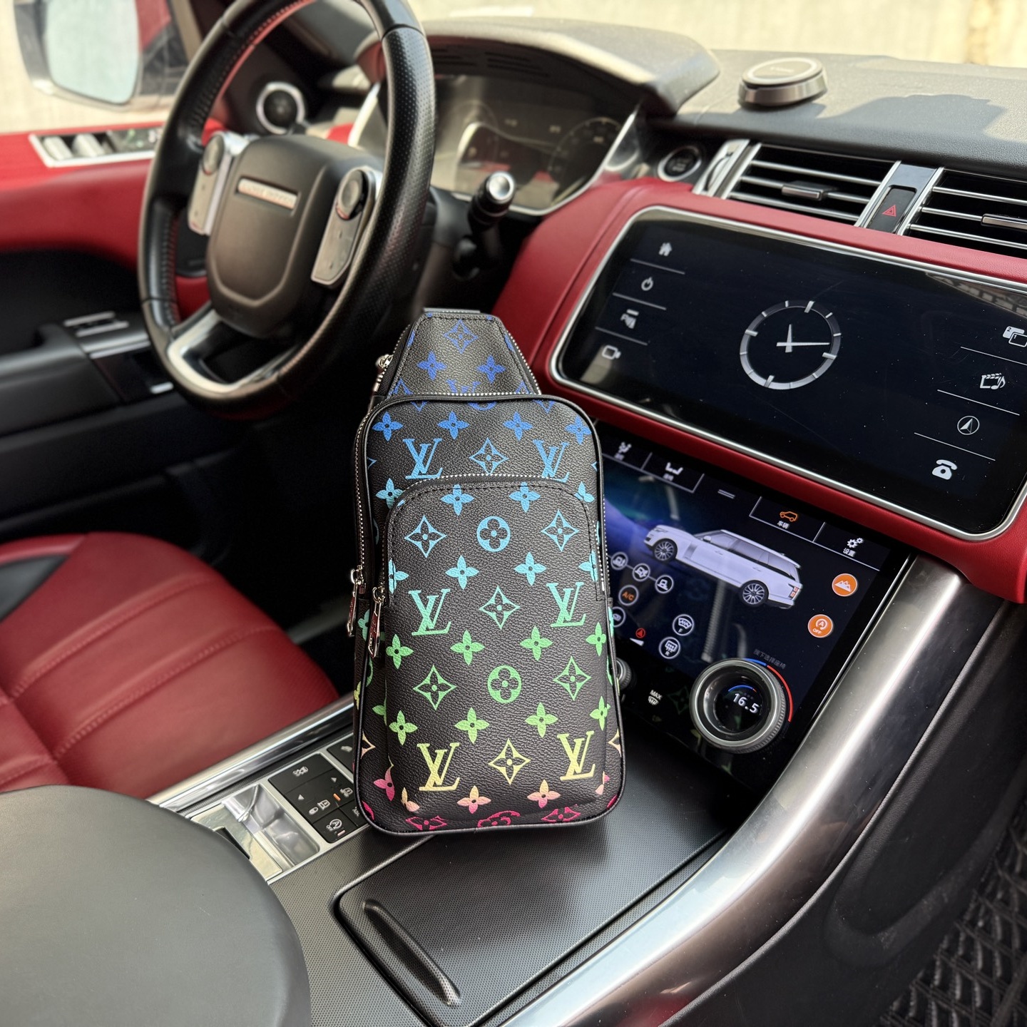 LV Men's Colorful Monogram Chest Bag YV24072010