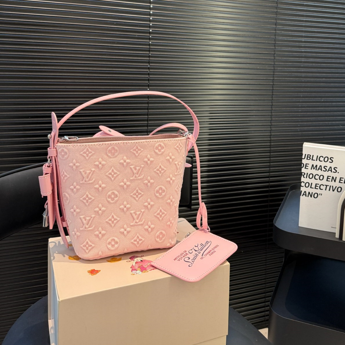 LV Classic Monogram Embossed Bucket Bag YV24072028