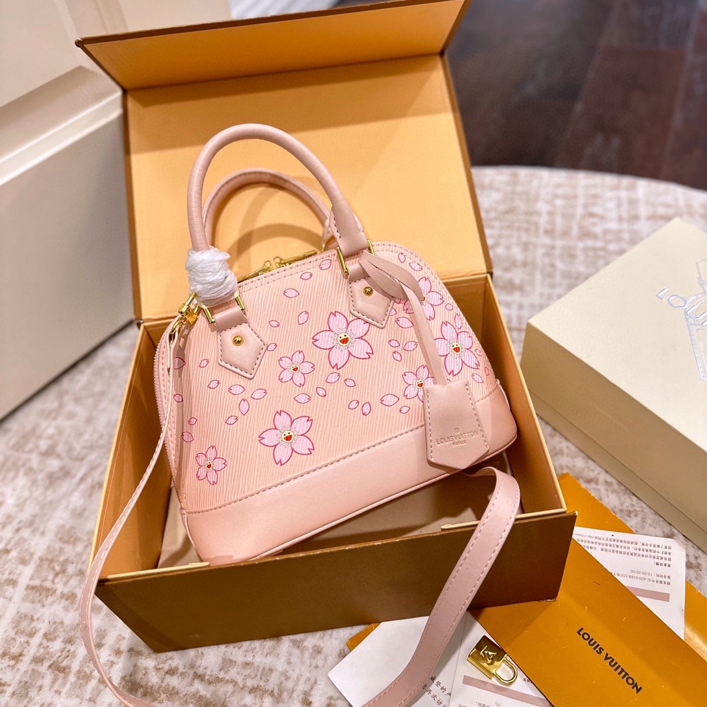 LV×TM Cherry Blossom Pattern Alma Bag YV24072029
