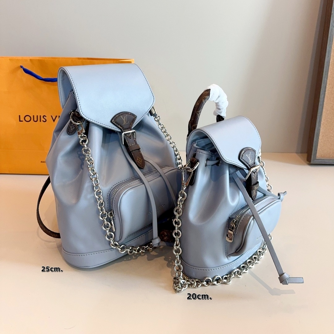 LV Montsouris Black Warrior Backpack YV24072026