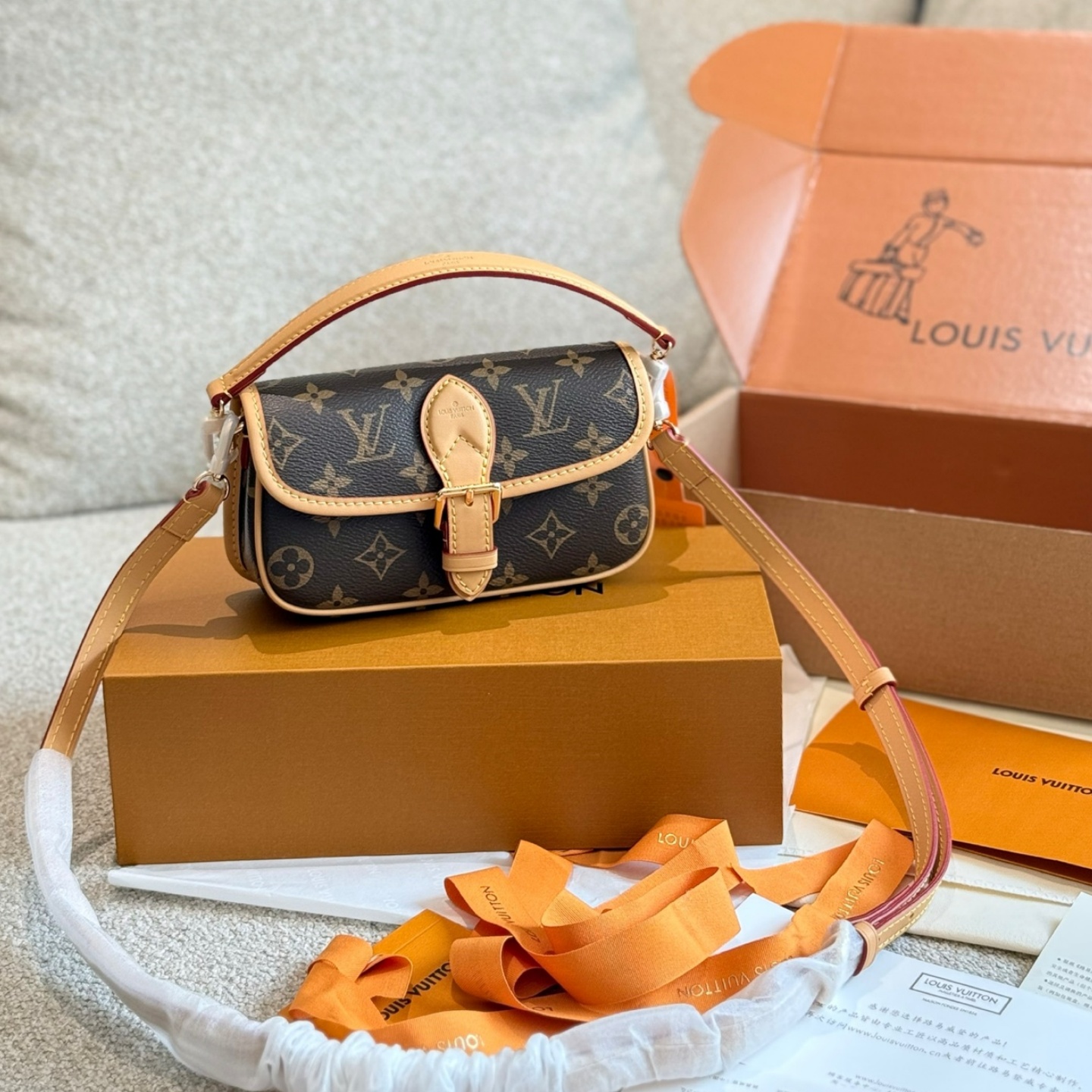 LV Classic Monogram Nano Diane YV24072005