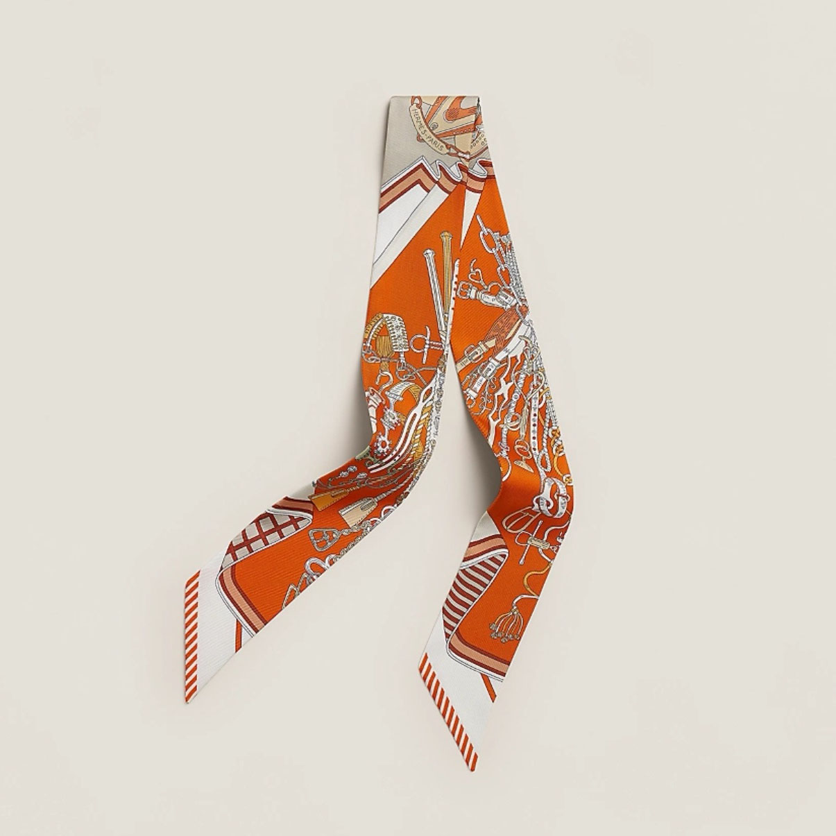 HM  [Saddle Bouquet] Silk Scarf YV24060109