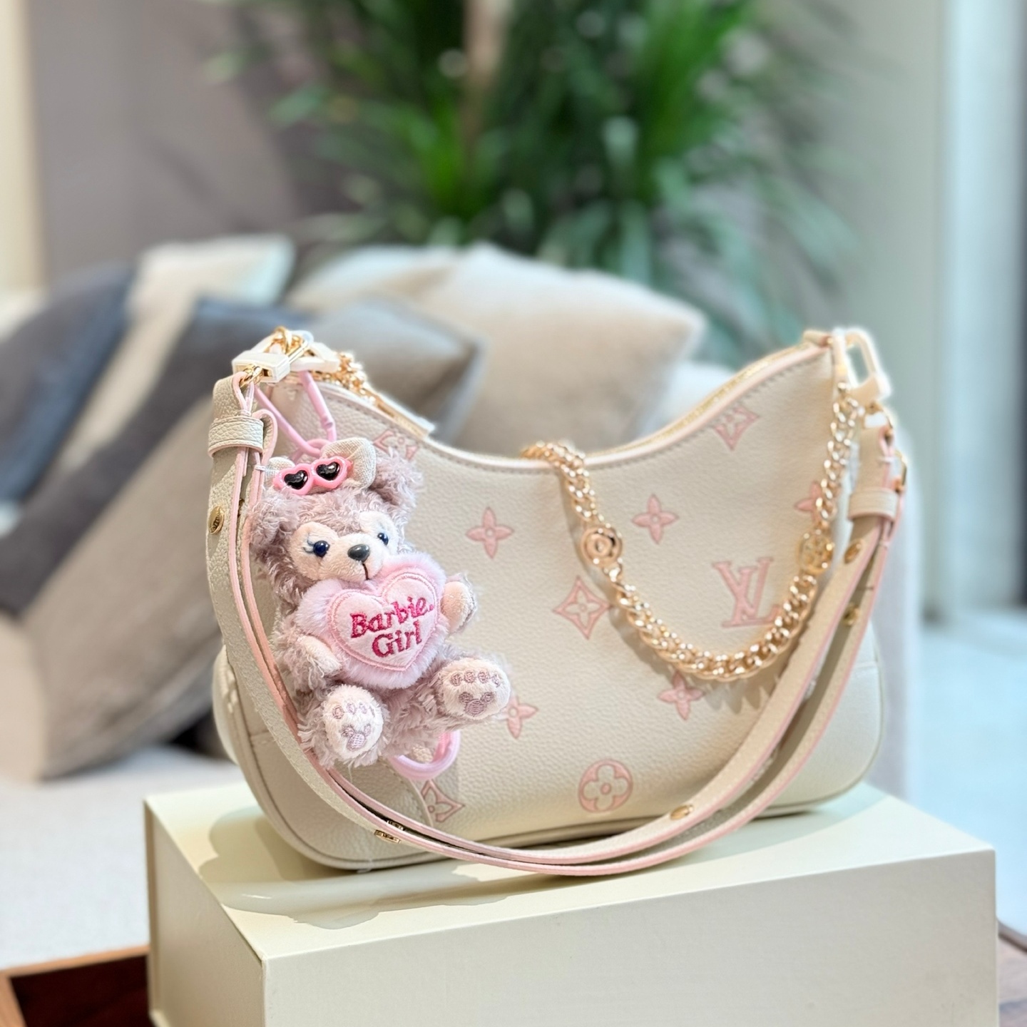 LV Monogram Crossbody Bag with Charm YV24072031