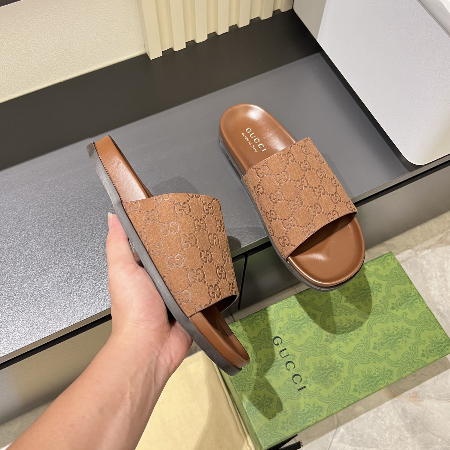 GG Men's Fashion Slippers DD25072016