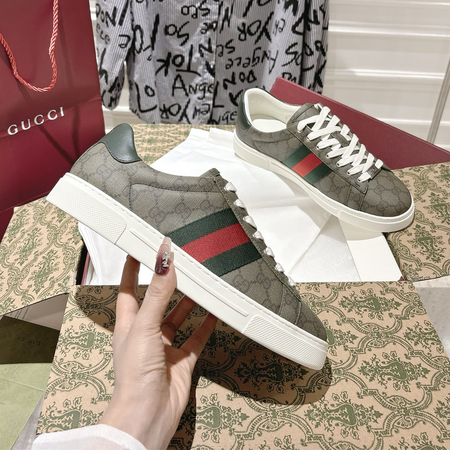 GG ACE Classic Casual Shoes BB25072012