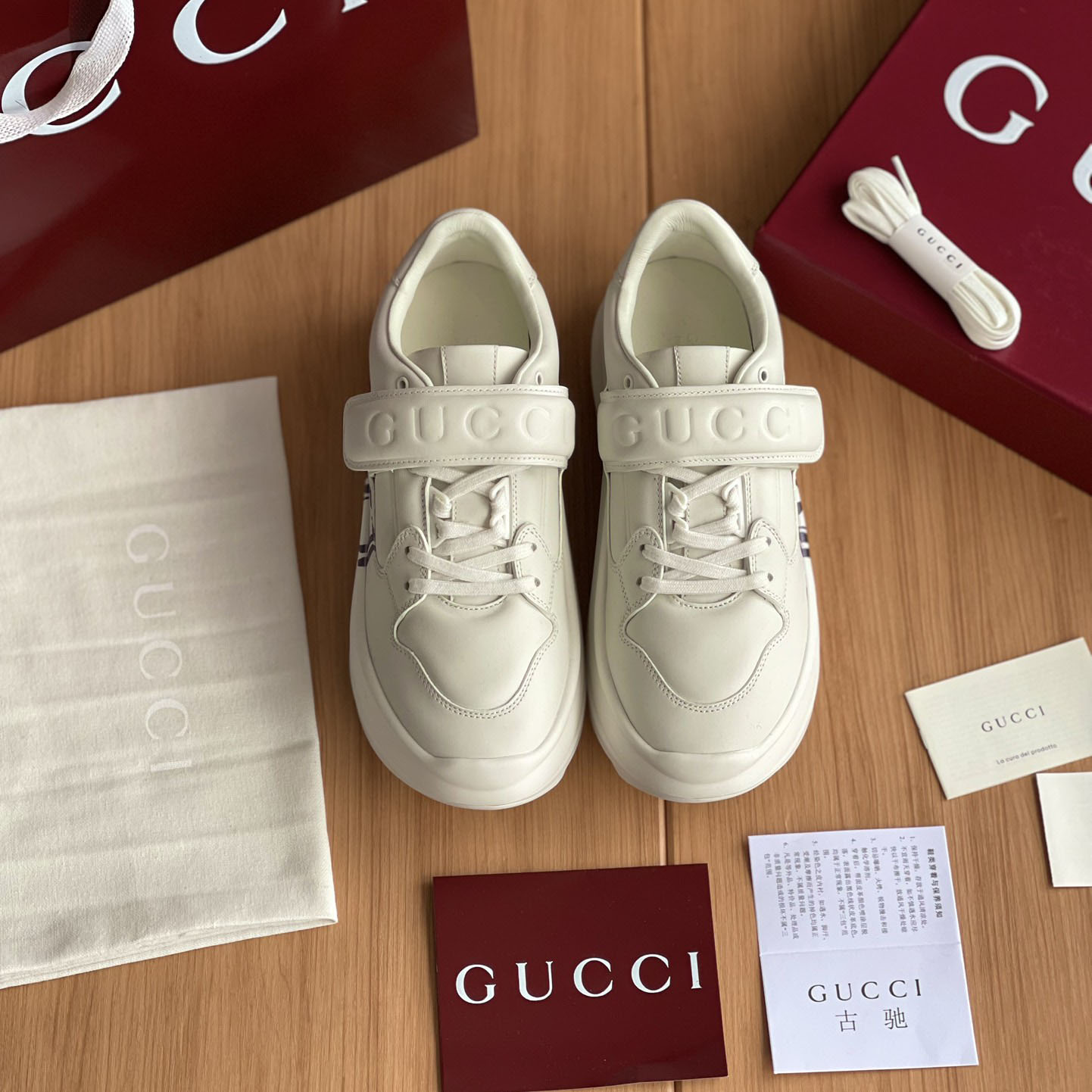 GG Velcro Platform Sneakers BB25072009