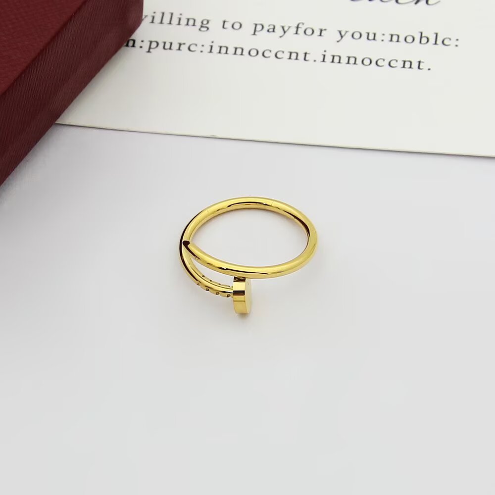 Car  Smooth Juste un Clou Ring YV24072101