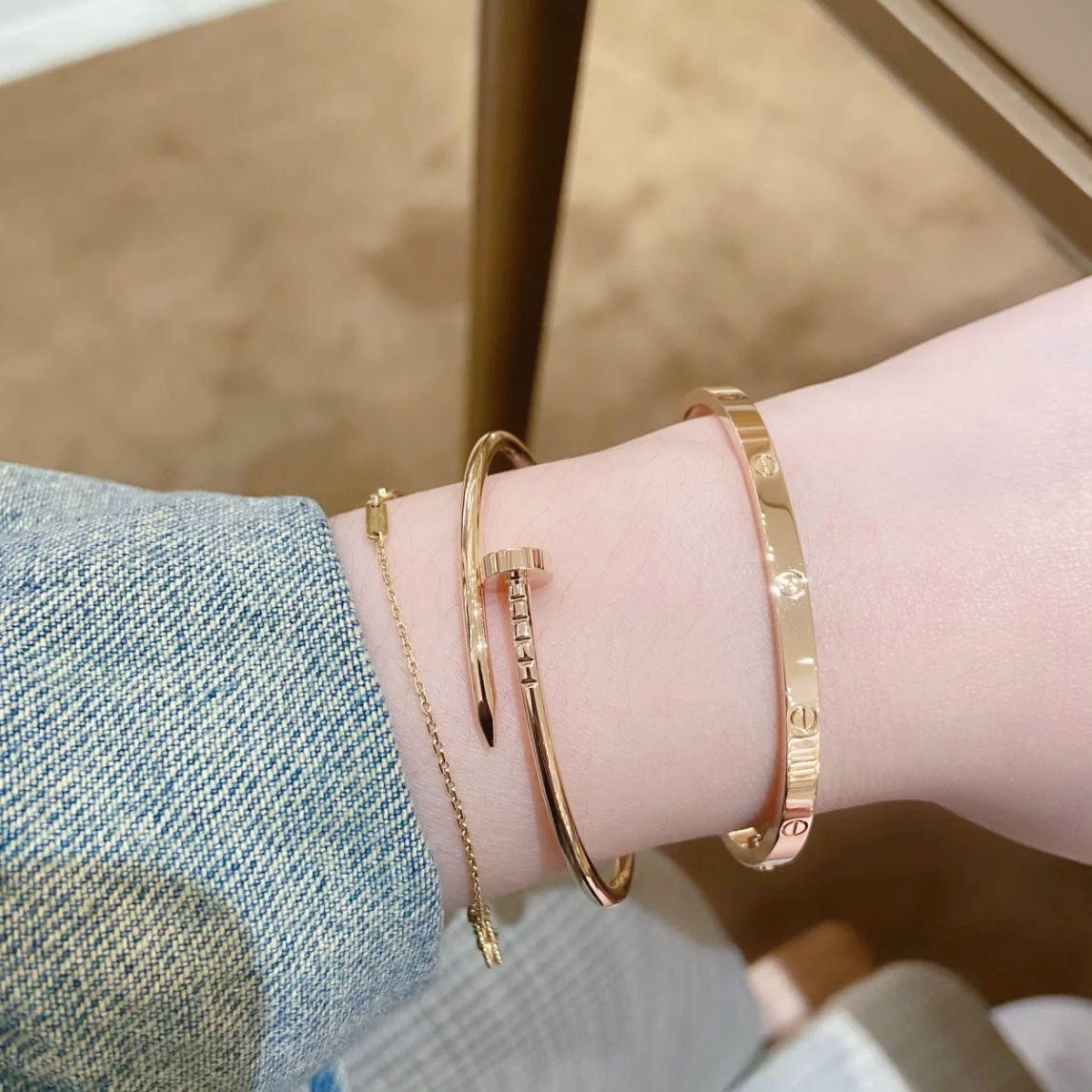 Car  Smooth Juste un Clou Bracelet YV24072103