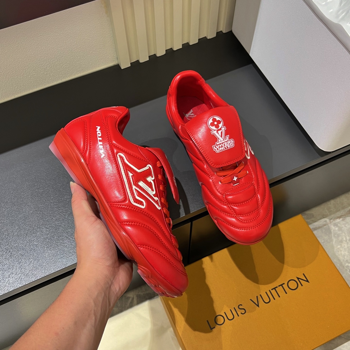 LV Footprint Soccer athletic shoes YV24061845