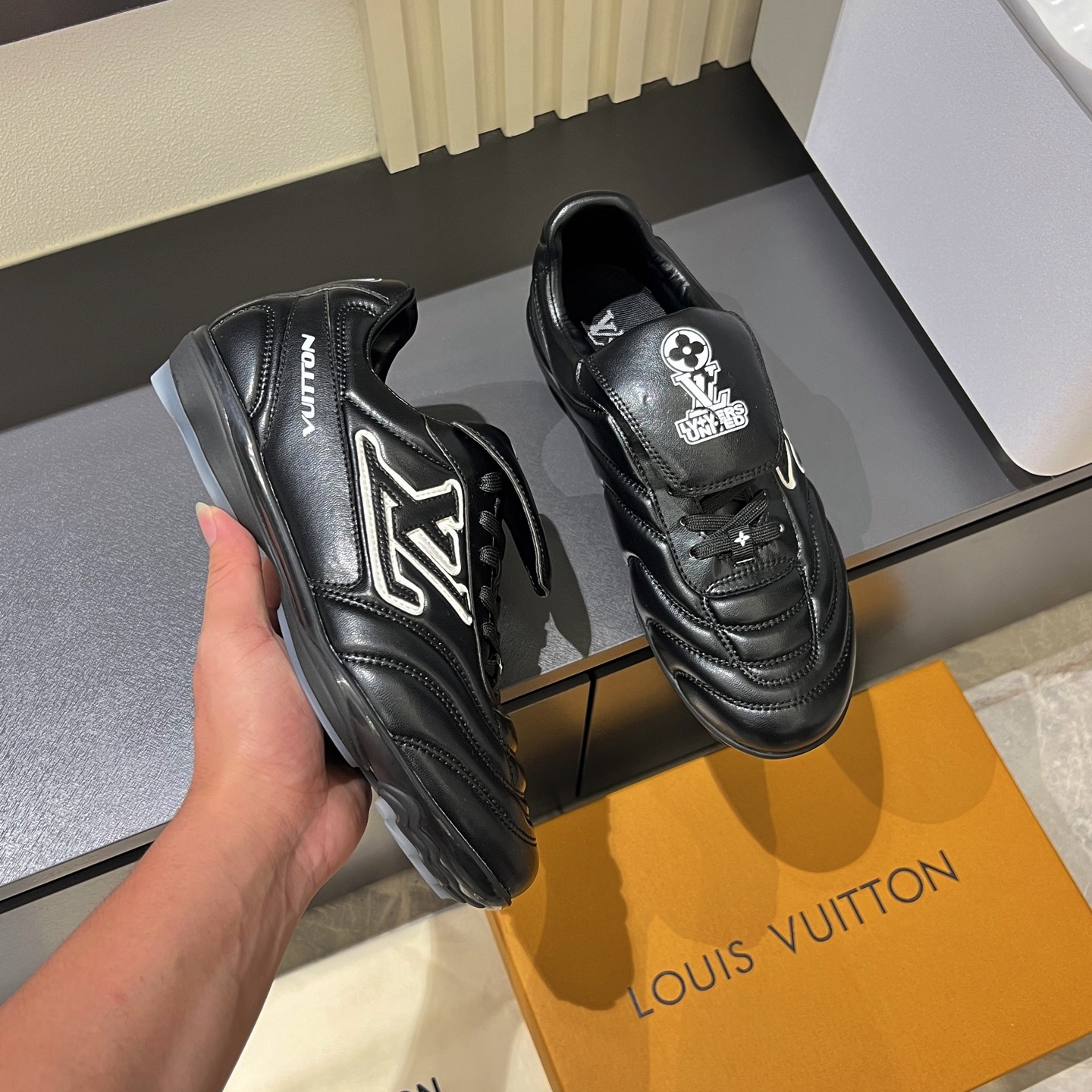 LV Footprint Soccer athletic shoes YV24061845