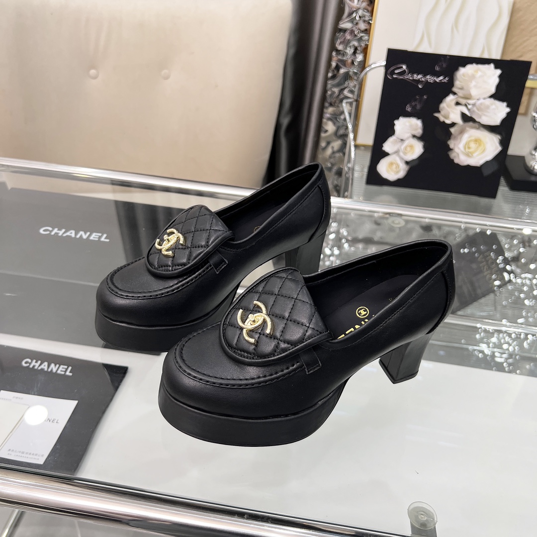 CH Women's Block Heel Pumps DD25072131